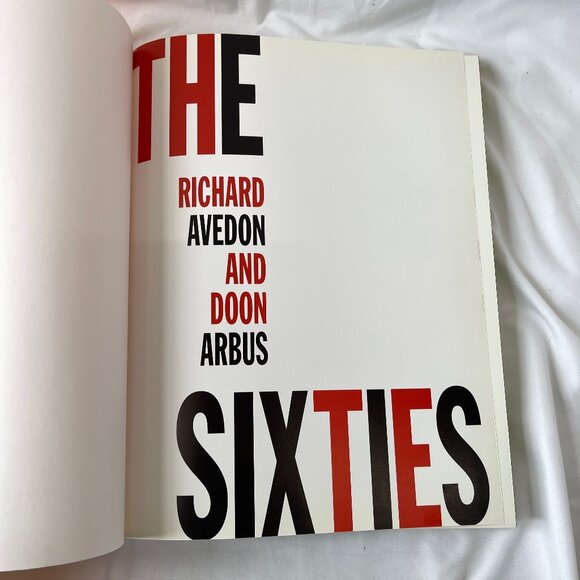 The Sixties by Richard Avedon and Doon Arbus 1999 Hardcover DJ First Edition - Picture 9 of 12